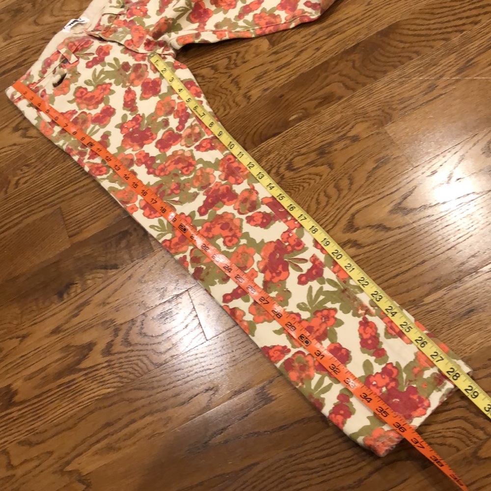 Paige Floral Skyline Ankle Peg. 25 - Picture 14 of 16